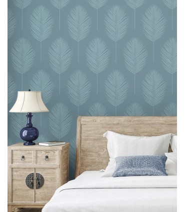 PW20600 - Palm Leaf Paintable Wallpaper by Seabrook Designs