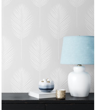 PW20600 - Palm Leaf Paintable Wallpaper by Seabrook Designs