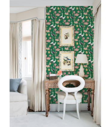 4081-87551 - Barton Green Heron Wallpaper by A Street