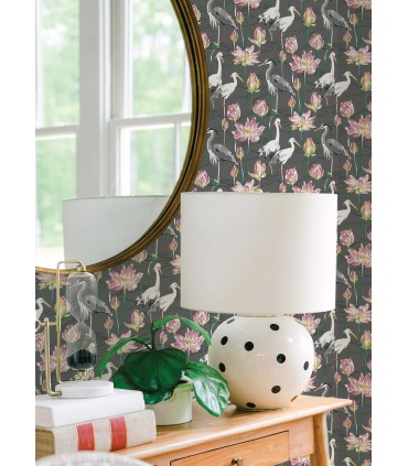 4081-87553 - Barton Grey Heron Wallpaper by A Street