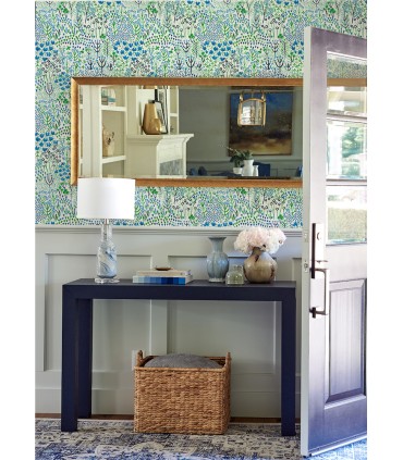 4081-26350 - Chilton Blue Wildflowers Wallpaper by A Street