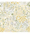 4081-26348 - Chilton Yellow Wildflowers Wallpaper by A Street