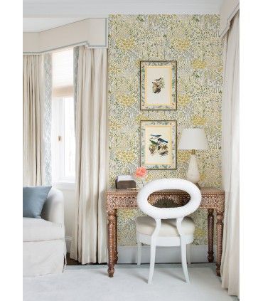 4081-26348 - Chilton Yellow Wildflowers Wallpaper by A Street