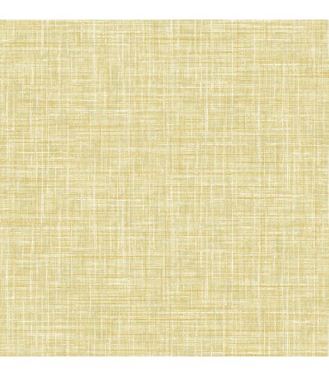 4081-26356 - Emerson Yellow Faux Linen Wallpaper by A Street