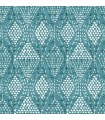 4081-26318 - Grady Teal Dotted Geometric Wallpaper by A Street