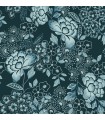 4081-26300 - Irina Navy Floral Blooms Wallpaper by A Street