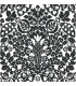 4081-26337 - Marni Black Fruit Damask Wallpaper by A Street