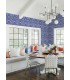 4081-26332 - Marni Blue Fruit Damask Wallpaper by A Street