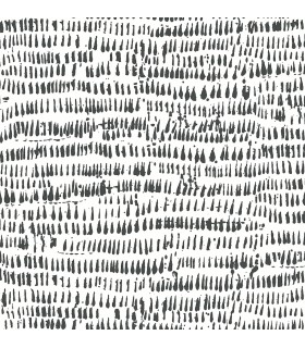 4081-24354 - Runes Charcoal Brushstrokes Wallpaper by A Street
