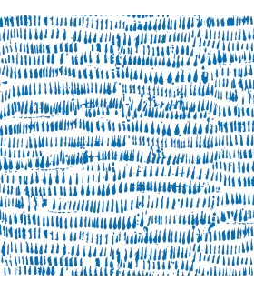 4081-26357 - Runes Sapphire Brushstrokes Wallpaper by A Street
