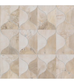 DT5002 - Burlwood Ogee Wallpaper by Candice Olson After Eight