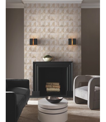 DT5002 - Burlwood Ogee Wallpaper by Candice Olson After Eight