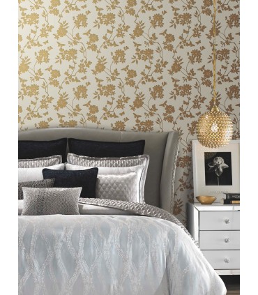 DT5022 - Flutter Vine Wallpaper by Candice Olson After Eight