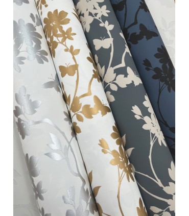 DT5021 - Flutter Vine Wallpaper by Candice Olson After Eight