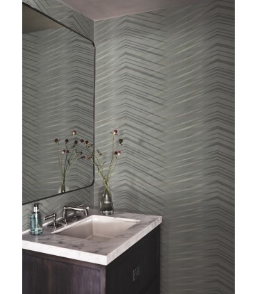 DT5052 - Glistening Chevron Wallpaper by Candice Olson After Eight