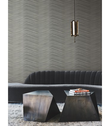 DT5052 - Glistening Chevron Wallpaper by Candice Olson After Eight