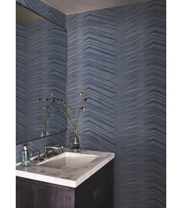 DT5053 - Glistening Chevron Wallpaper by Candice Olson After Eight