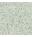 4014-26403 - Aldabra Green Textured Geometric Wallpaper by A Street