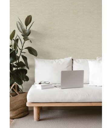 4014-26463 - Exhale Light Yellow Texture Wallpaper by A Street