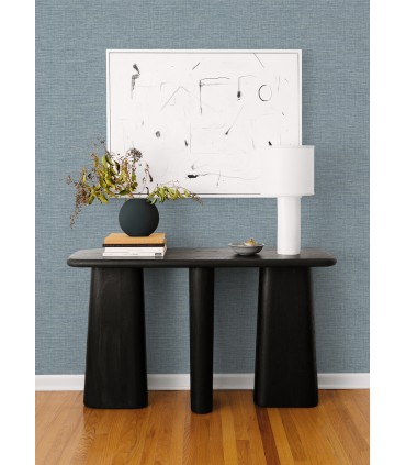 4014-26459 - Exhale Sky Blue Texture Wallpaper by A Street