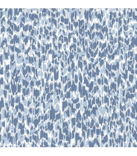4014-26431 - Flavia Blue Animal Print Wallpaper by A Street