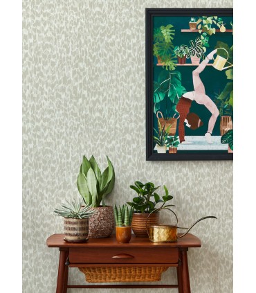 4014-26428 - Flavia Light Grey Animal Print Wallpaper by A Street