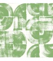 4014-26408 - Giulietta Green Painterly Geometric Wallpaper by A Street