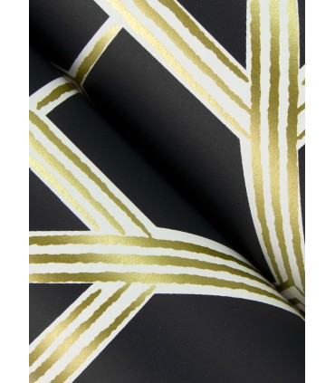 4014-26409 - Livia Black Trellis Wallpaper by A Street