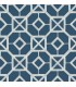 4014-26411 - Livia Dark Blue Trellis Wallpaper by A Street