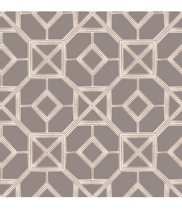 4014-26413 - Livia Mauve Trellis Wallpaper by A Street