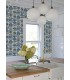 4014-26446 - Mahe Blue Mod Geometric Wallpaper by A Street