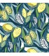 4014-26422 - Meyer Blue Citrus Wallpaper by A Street