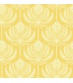4014-26427 - Palmier Yellow Lotus Fan Wallpaper by A Street