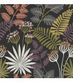 4014-26447 - Praslin Black Botanical Wallpaper by A Street