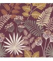 4014-26449 - Praslin Merlot Botanical Wallpaper by A Street