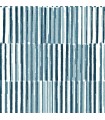 4014-26414 - Sabah Teal Stripe Wallpaper by A Street