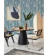 4014-26414 - Sabah Teal Stripe Wallpaper by A Street