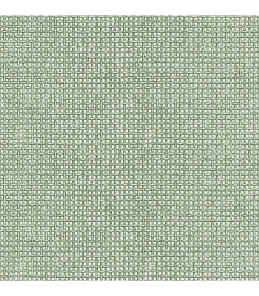 4014-26438 - Zia Green Basketweave Wallpaper by A Street