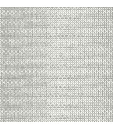 4014-26440 - Zia Grey Basketweave Wallpaper by A Street