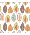 JJ38011 - Chic Leaf Wallpaper-Rewind by Norwall