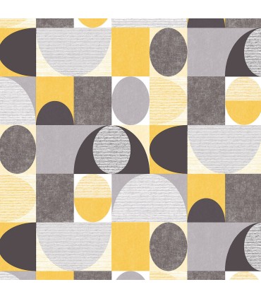 JJ38021 - Geo Dome Wallpaper-Rewind by Norwall