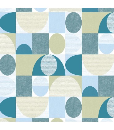 JJ38022 - Geo Dome Wallpaper-Rewind by Norwall