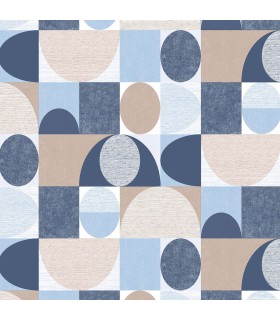 JJ38023 - Geo Dome Wallpaper-Rewind by Norwall