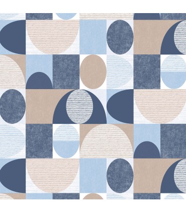 JJ38023 - Geo Dome Wallpaper-Rewind by Norwall