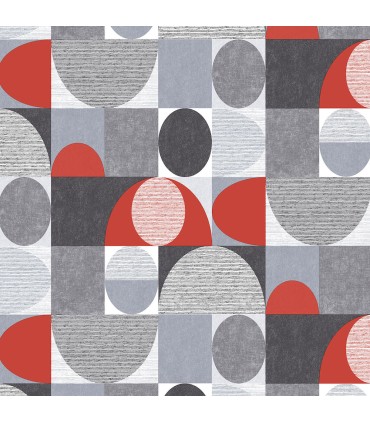 JJ38024 - Geo Dome Wallpaper-Rewind by Norwall