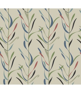 GO8326 - Chloe Vine Savanna Wallpaper- Greenhouse by York