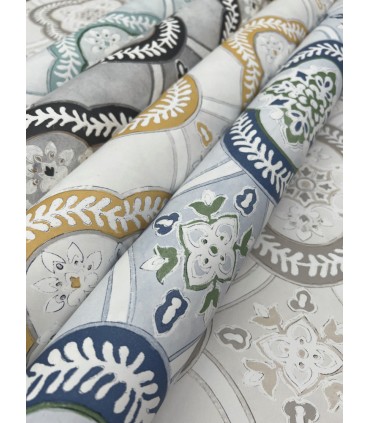 GO8212 - Garden Trellis Hazel Wallpaper- Greenhouse by York