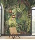 GO8331M - Greenery Jade Wall Mural- Greenhouse by York