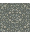 GO8256 - Jasmine Charcoal Wallpaper- Greenhouse by York