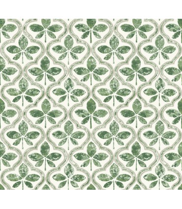 GO8274 - Sevilla Clover Wallpaper- Greenhouse by York